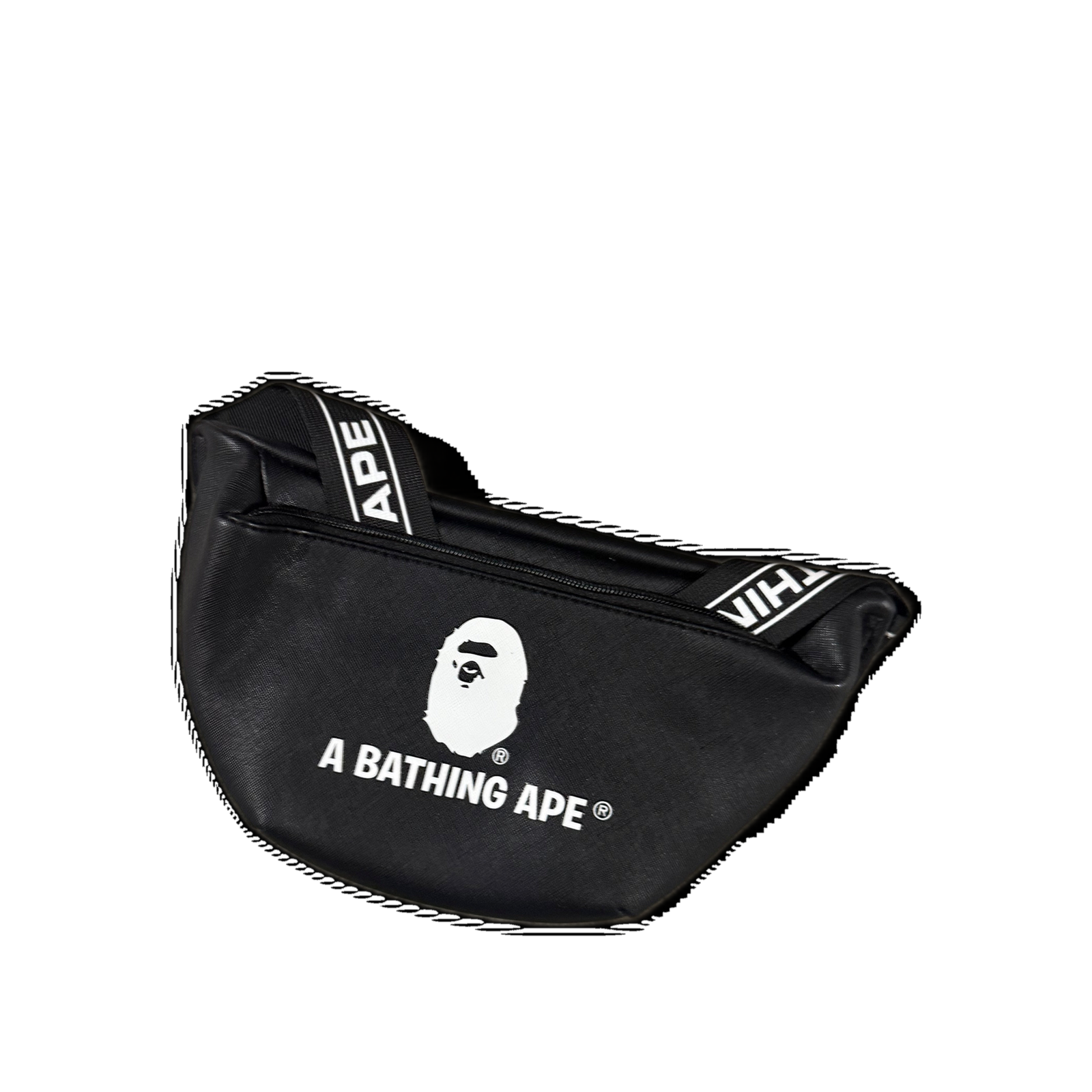 A Bathing Ape Waist Bag Black