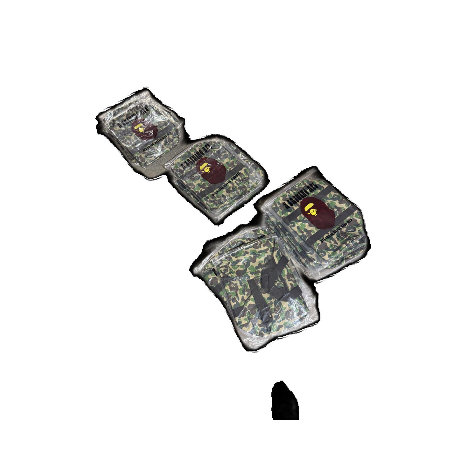 A Bathing Ape Bape Duffle Bag