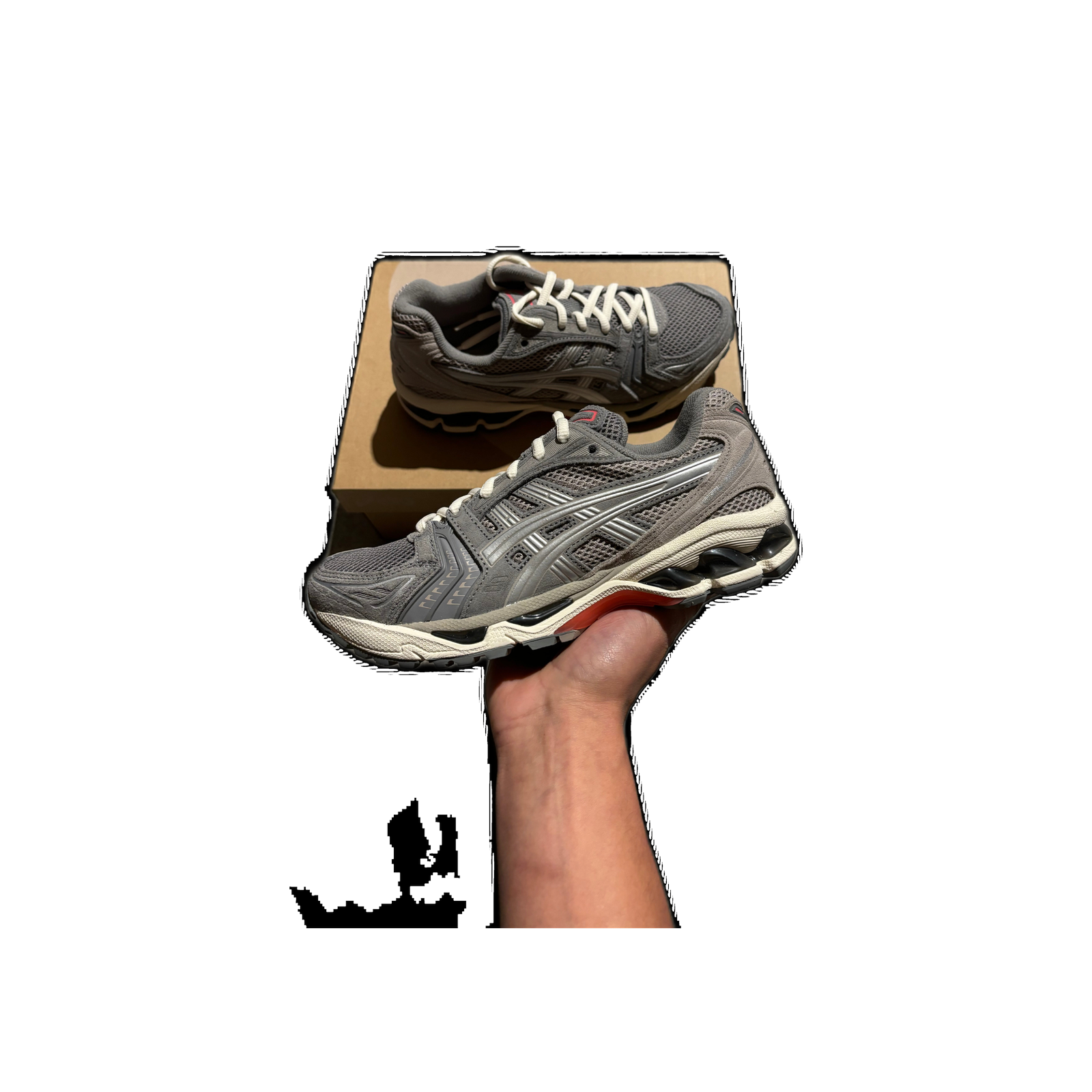 ASICS Gel-Kayano 14 Clay Grey/Pure Silver