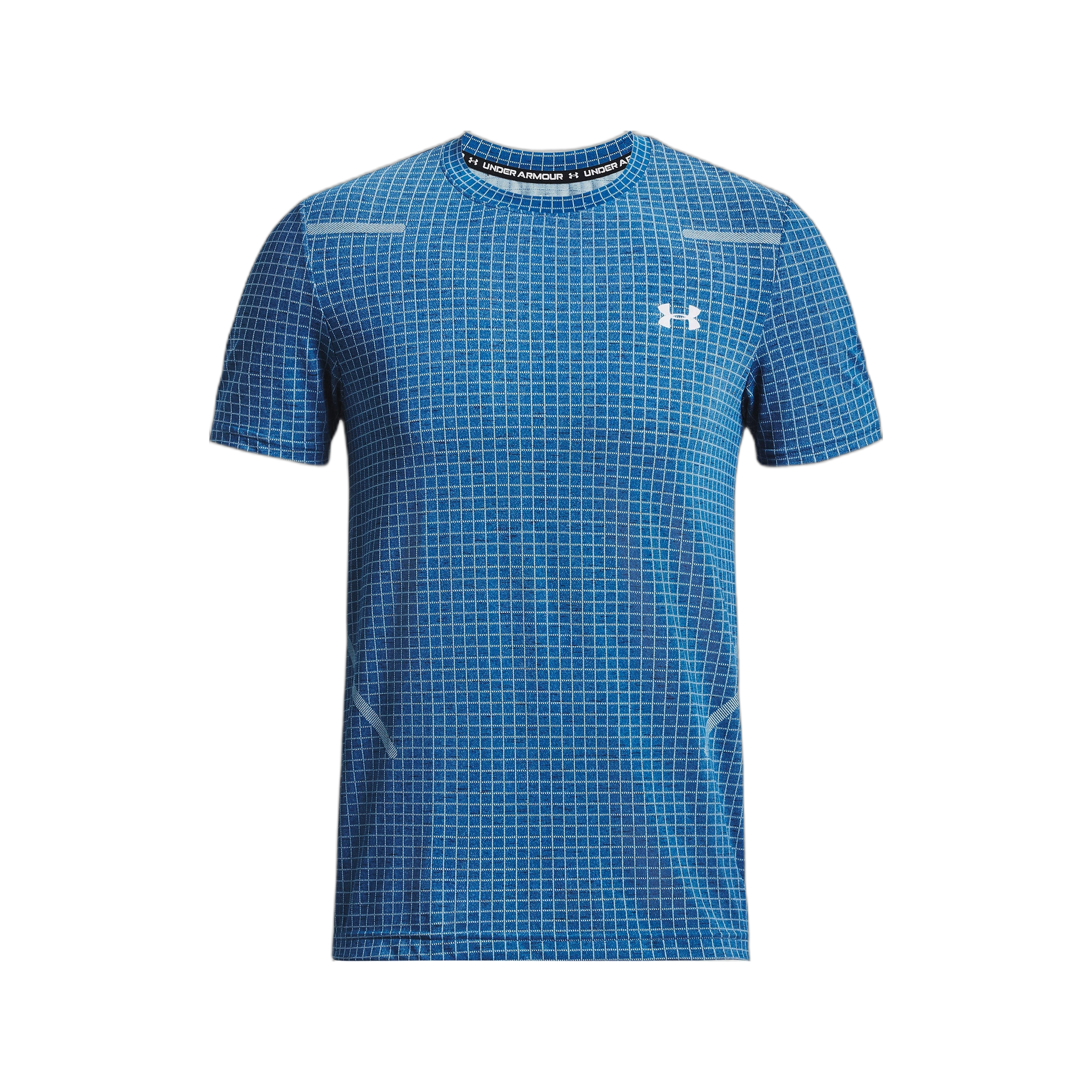 Under Armour - Blue Chequered T-Shirt