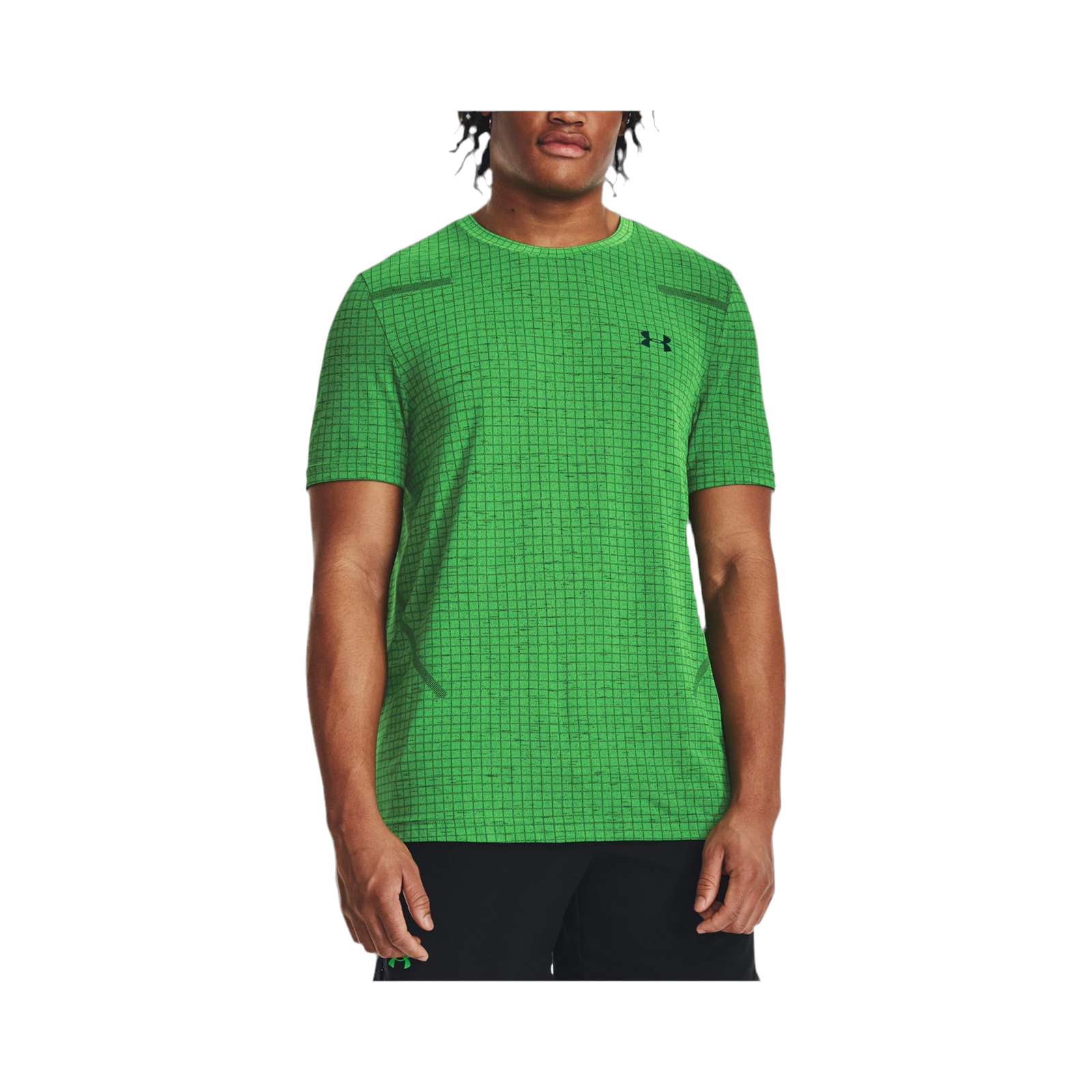 Under Armour - Green Chequered T-Shirt