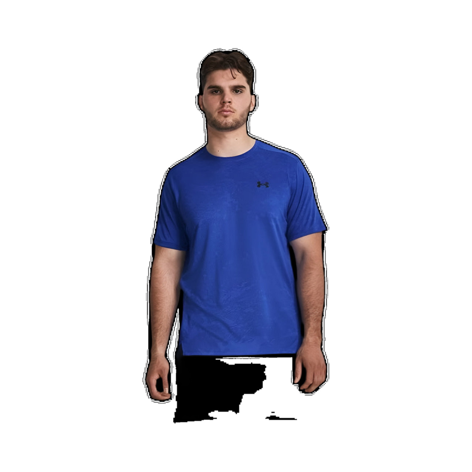 Under Armour - Royal Blue Jacquard T-shirt
