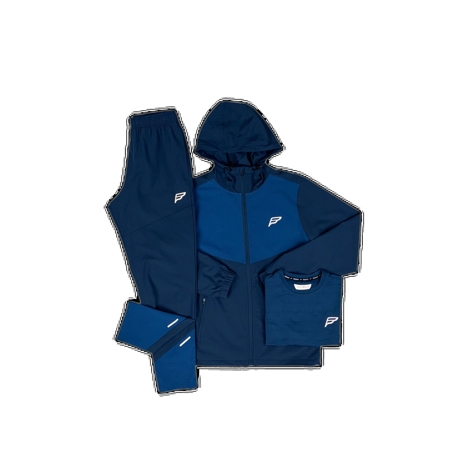 Frequency - Navy 3 Piece Tracksuit