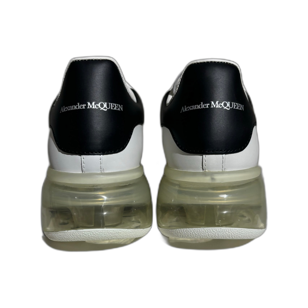Alexander McQueen Oversized Clear Sneaker - White/Black