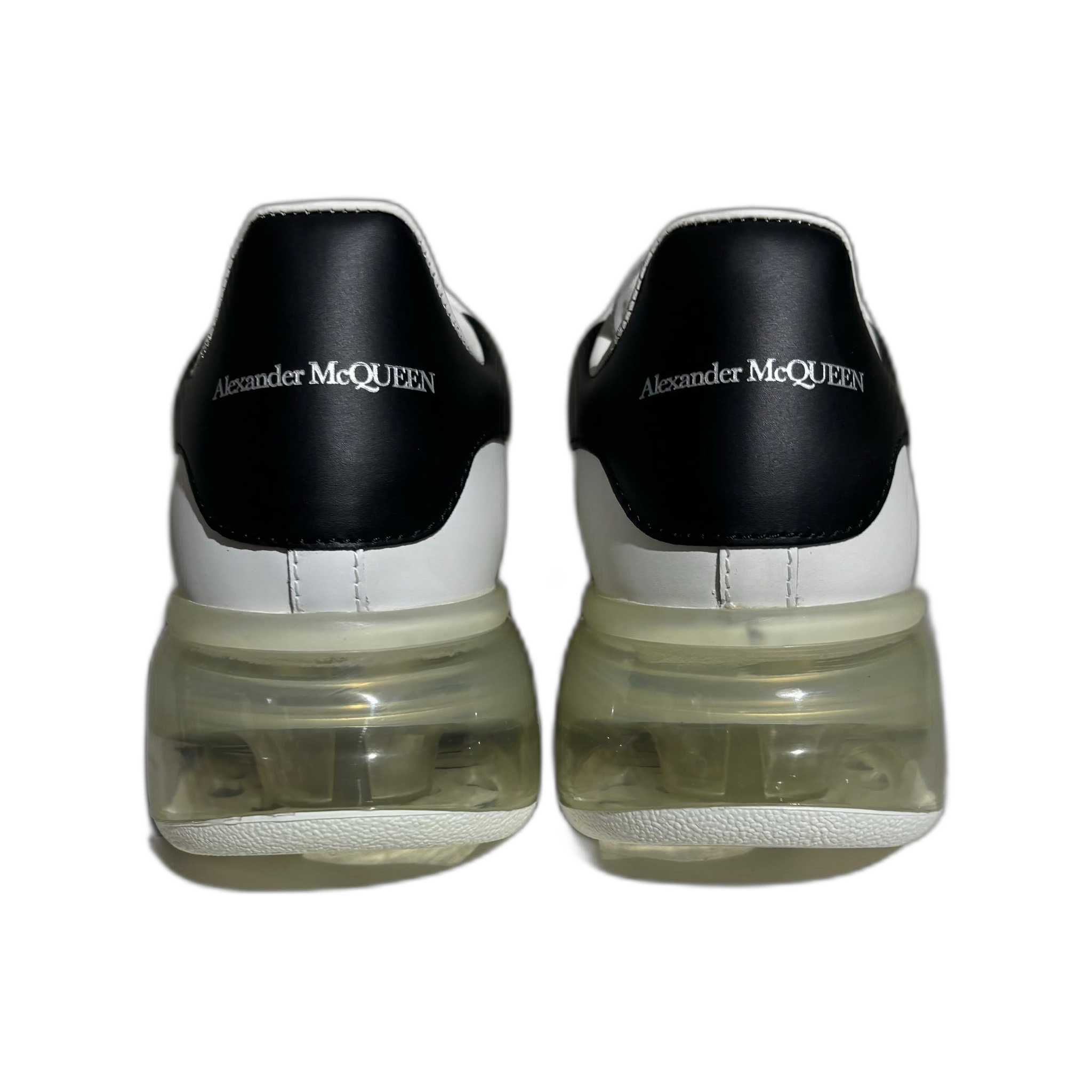 Alexander McQueen Oversized Clear Sneaker - White/Black